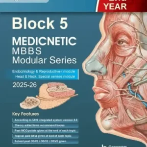 Block 5 MEDICNETIC MBBS Modular Series 2nd Year (2025–26 Edition)