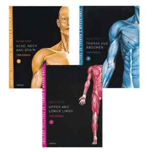 Cunningham’s Manual of Practical Anatomy – Set of 3 Volumes (16th Edition)
