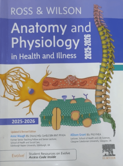 Ross and Wilson Anatomy and Physiology in Health and Illness 2025 26 Edition