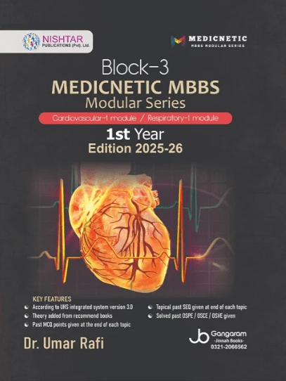 Block-3 MEDICNETIC MBBS Modular Series 1st Year Edition 2025-26