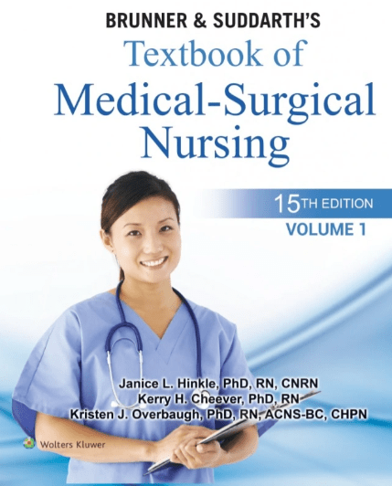 Textbook of Medical Surgical Nursing by Brunner & Suddarth’s