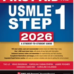 First Aid for the USMLE Step 1 2026