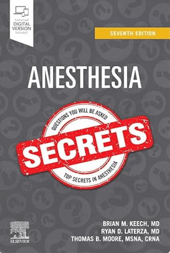 Anesthesia Secrets 7th Edition