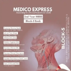 Medico Express Block-5 Book for 2nd Year MBB