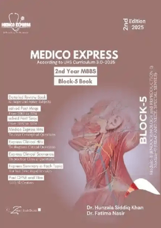 Medico Express Block-5 Book for 2nd Year MBB