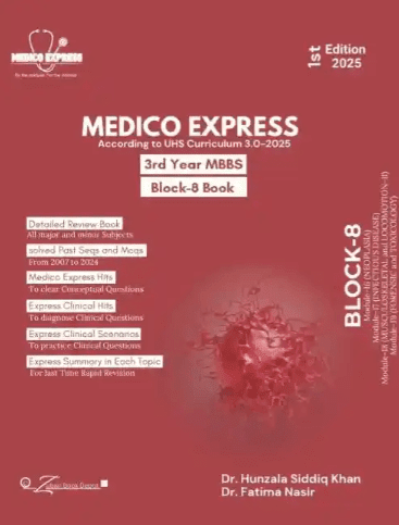 Medico Express Block-8 Book for 3rd Year MBBS