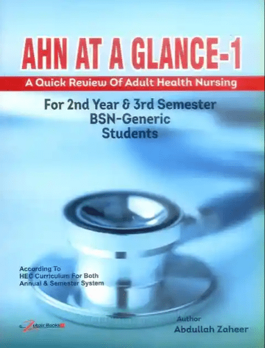 A Quick Review of Adult Health Nursing AHN at a Glance I and II