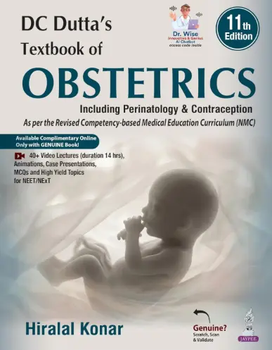 DC Dutta Textbook of Obstetrics – 11th Edition 2026 