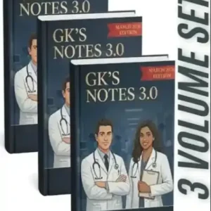 GK’s Notes 3.0 for PLAB 2 and UKMLA The 3-Volume Mastery Set