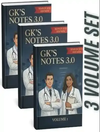 GK’s Notes 3.0 for PLAB 2 and UKMLA The 3-Volume Mastery Set
