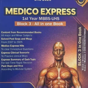 Medico Express Block 3 1st Year MBBS 3rd Edition 2026