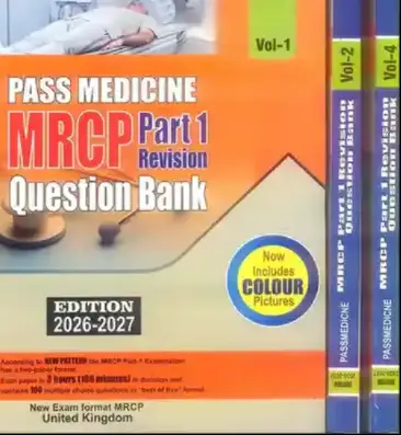 Pass Medicine MRCP Part 1 Revision Question Bank 8 Vol Set
