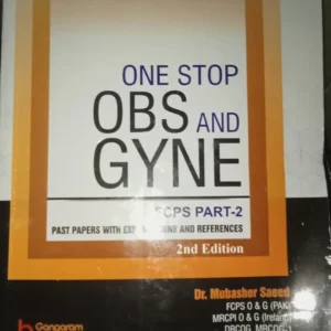 One Stop Obs and Gyne (Volume 2) by Dr. Mubasher Saeed New Edition (2026-27)