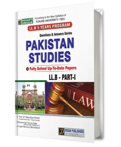 Pakistan Studies LLB Part 1 5 Years Program
