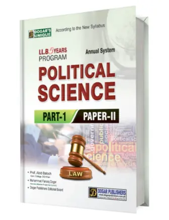 LLB Part 1 Political Science (5 Years Program)