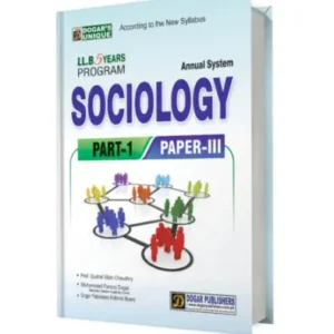 LLB Part 1 Sociology (5 Years Program)