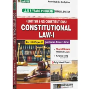 Constitutional LAW-I LLB Part 2 (5 Years Program)