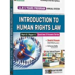 Introduction to Human Rights Law LLB Part 2 (5 Years program)