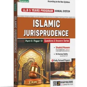 Islamic Jurisprudence LLB Part 2 (5 Years Program)