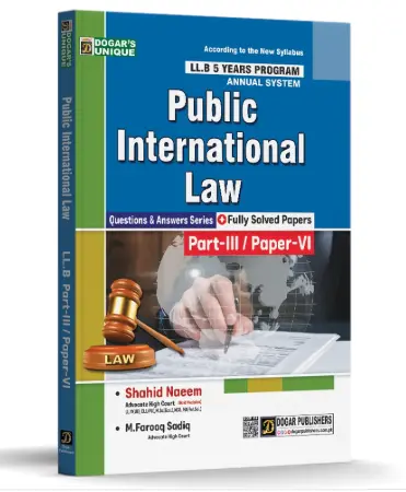 LLB Part 3 Public International Law (5 Years Program)