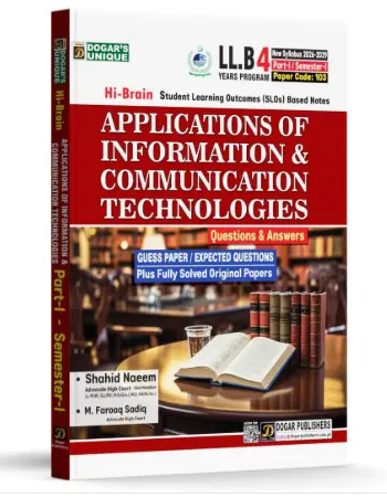 Application of Information & Communication Technologies