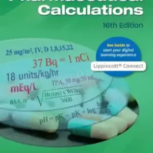 Pharmaceutical Calculations 16th Edition by Shelly J. Stockton
